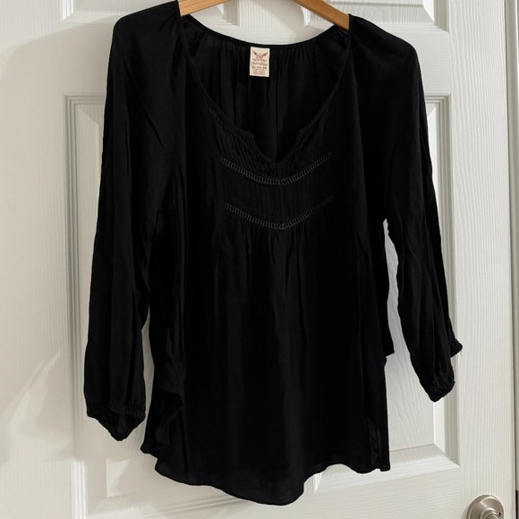 Faded Glory Women's Top Blouse, Size XL - Picture 2 of 10